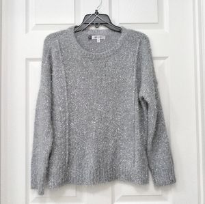 Silver Sparkly Sweater
